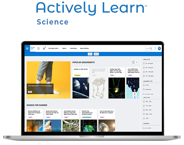 Actively Learn Science screenshot