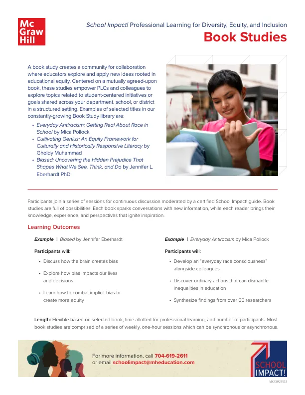 thumnail image of Book Studies brochure