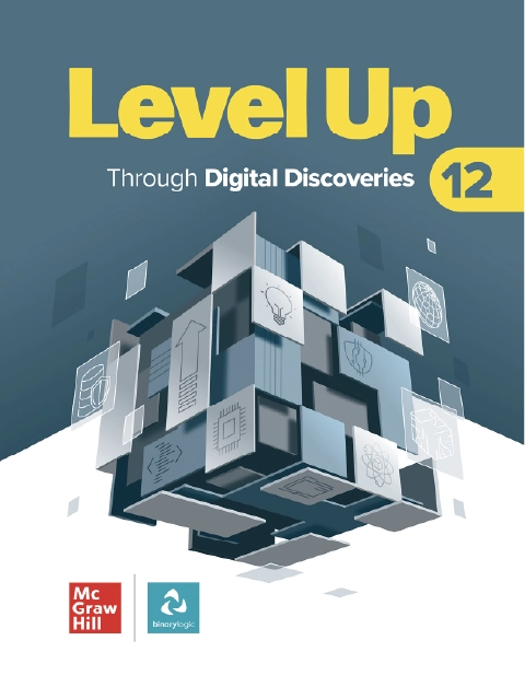 The cover of Level Up Through Digital Discoveries 12