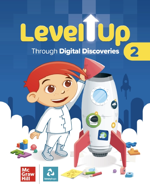 The cover of Level Up Through Digital Discoveries 2 
