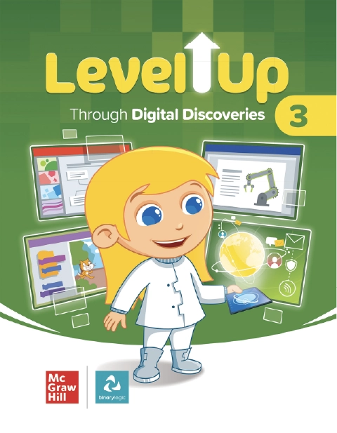 The cover of Level Up Through Digital Discoveries 3 