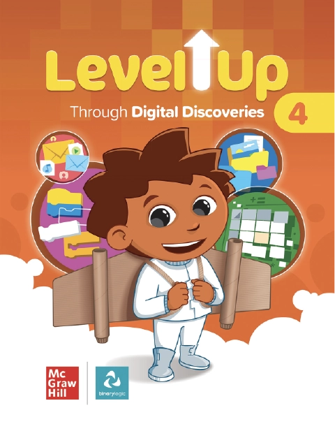 The cover of Level Up Through Digital Discoveries 4
