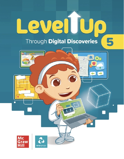The cover of Level Up Through Digital Discoveries 5