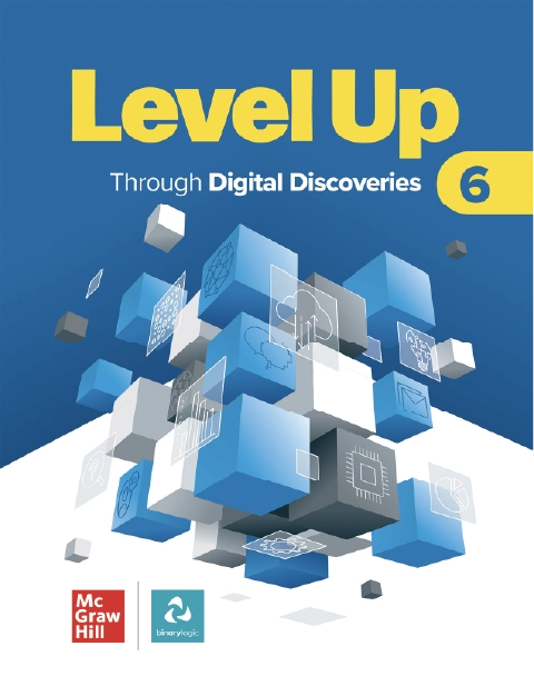 The cover of Level Up Through Digital Discoveries 6