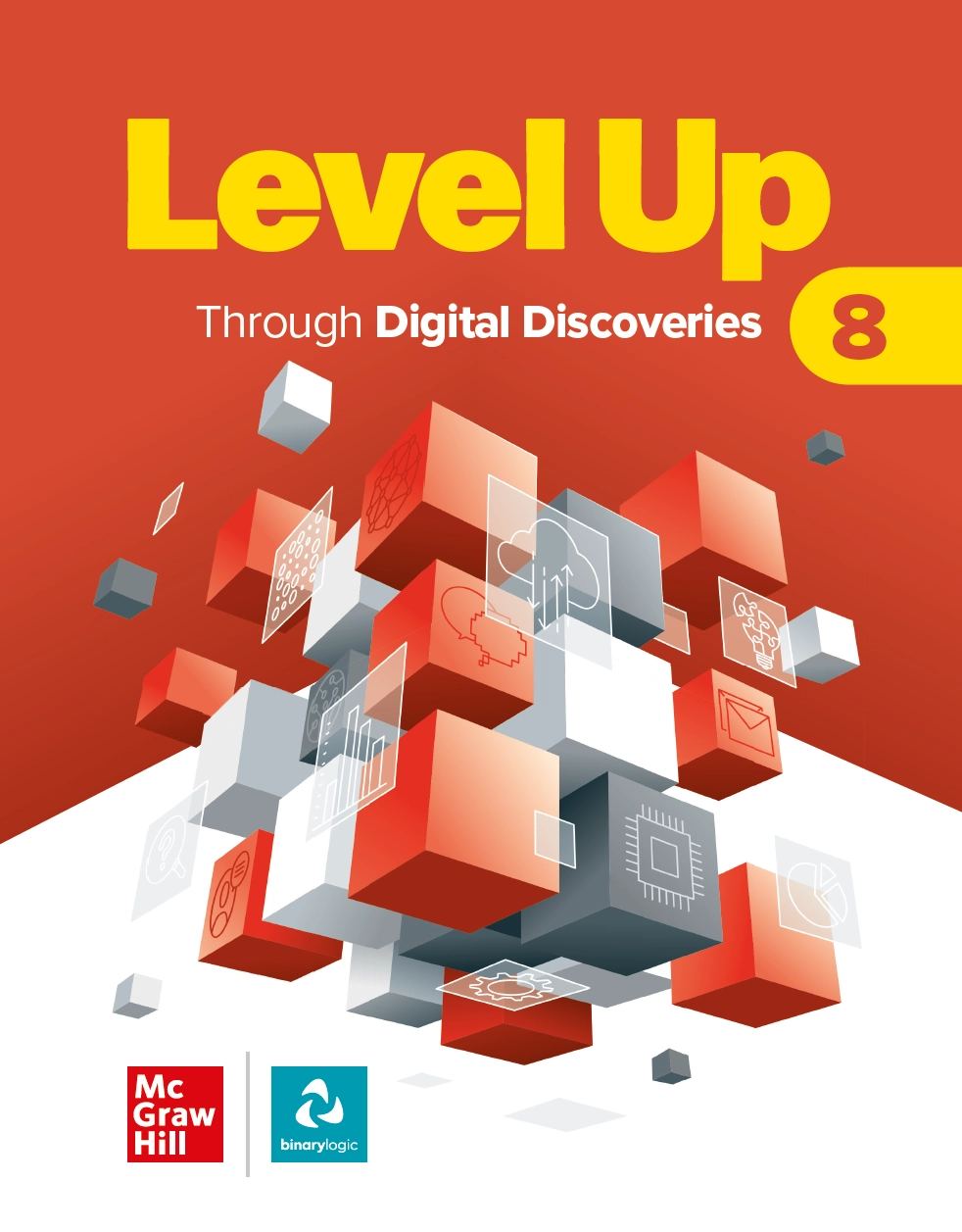 The cover of Level Up Through Digital Discoveries 8