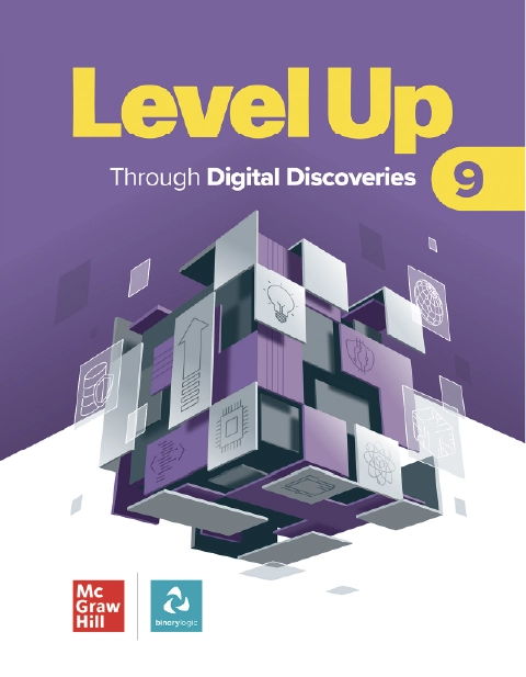 The cover of Level Up Through Digital Discoveries 9