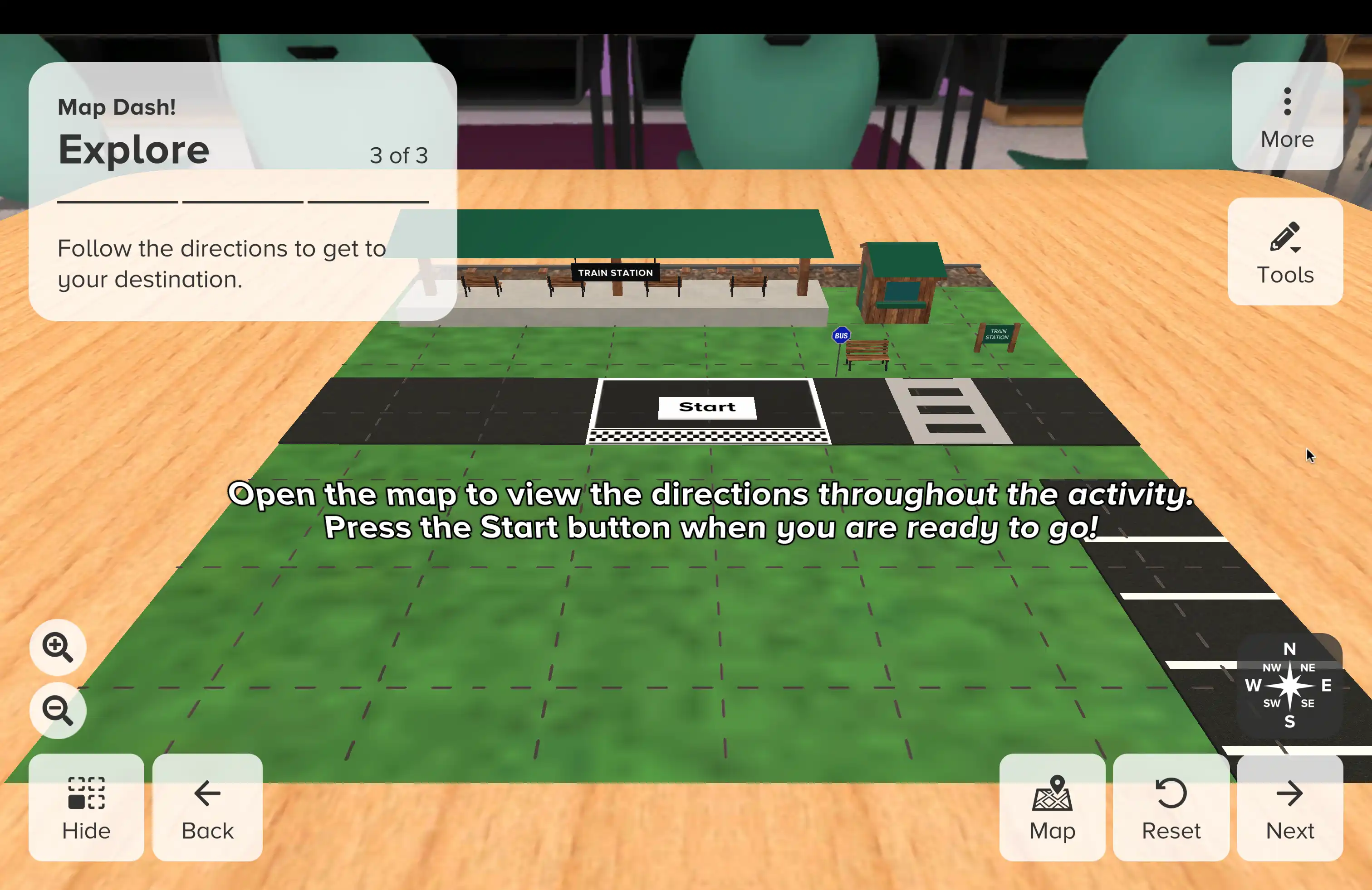 Map Dash Activity AR Screenshot