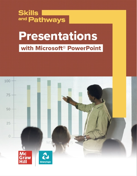 The cover of Skills and Pathways: Presentations with Microsoft® Powerpoint