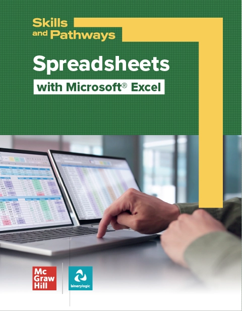 The cover of Skills and Pathways: Spreadsheets with Microsoft® Excel
